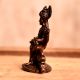 Handmade Goddess Saraswati Copper Murti